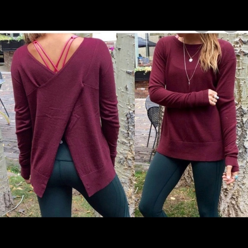 Lululemon wool sweater